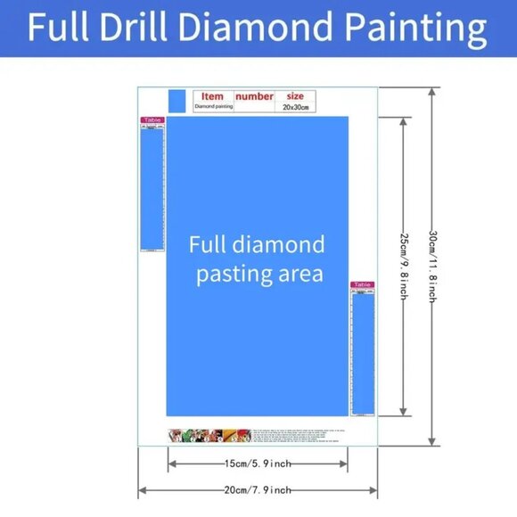 LONGING DIAMOND PAINTING KIT NWT! - Picture 3 of 10